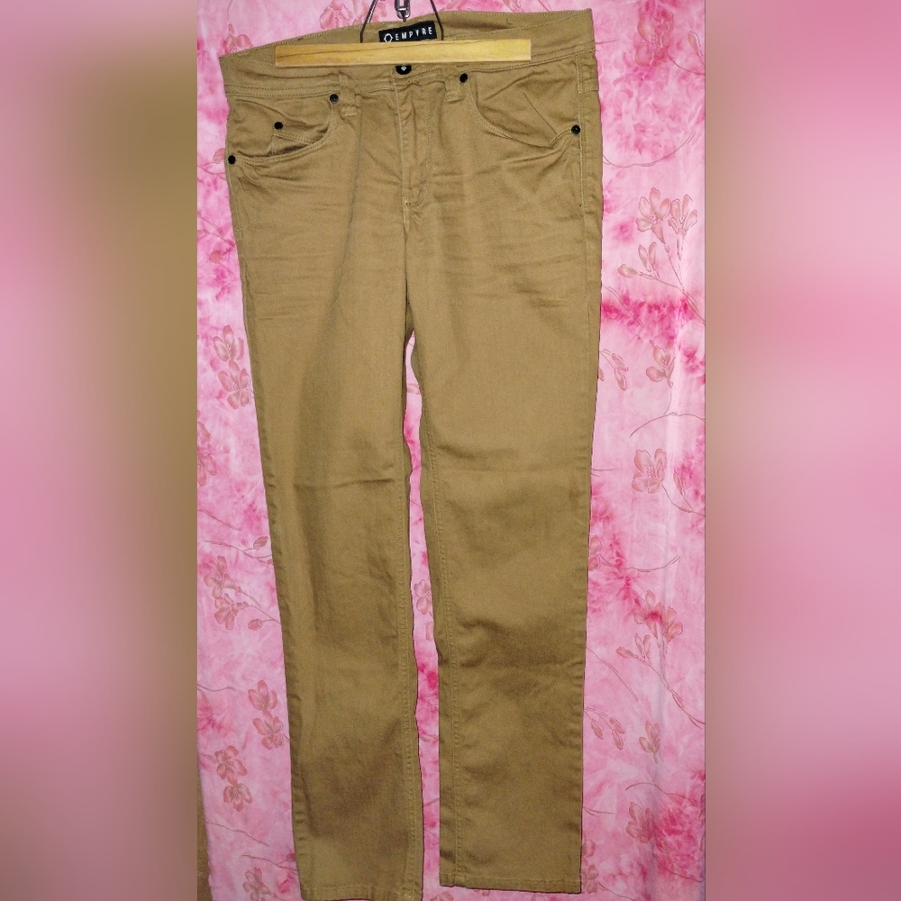 Awesome NWOT Empyre 30 Skeletor Tobacco Skinny Jean